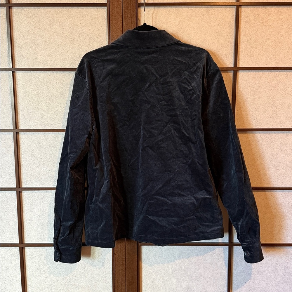 Bound Australia Zip up Shirt Jacket - Navy velvet corduroy - Picture 2 of 2